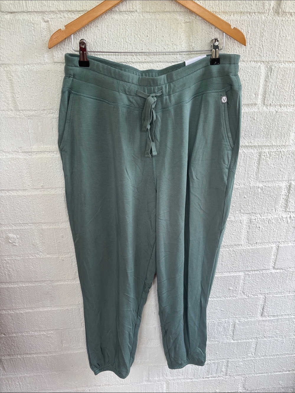 Livi Active Sage Casual Drawstring Jogger Sweatpants sz 14/16